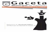 Municipal de Zapotl n...1 “Reglamento de Alumbrado Público del Municipio de Zapotlán el Grande, Jalisco.” E X P O S I C I Ó N D E M O T I V O S I. Con fundamento en el artículo
