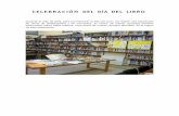 CELEBRACIÓN DEL DÍA DEL LIBROiesmerindadesdecastilla.centros.educa.jcyl.es/.../upload/d%EDa%20li… · CELEBRACIÓN DEL DÍA DEL LIBRO Durante el mes de abril, para conmemorar el