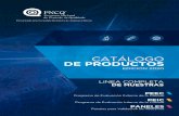 CATÁLOGO DE PRODUCTOSpncq.org.br/uploads/2020-1/31-07-2020/espanhol/PNCQ_CATALOGO… · El Catálogo de Productos PNCQ cuenta con la linea de Muestras para Control de calidad Externo
