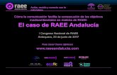 medioambientales en materia de RAEE: El caso de RAEE Andalucía · ¿Qué es lo que nos estaba pasando? • La gestión de los RAEE’s en Andalucía no tienen una identidad propia