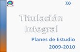 Planes de Estudio 2009-2010toluca.tecnm.mx/wp-content/uploads/2019/03/Modalidades... · 2019-03-05 · » 1 copia fotostática del certificado de la licenciatura. » 2 copias de los