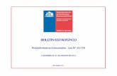 BOLETÍN ESTADÍSTICO - Superir · 1 DE ENERO AL 31 DE AGOSTO DE 2017 Procedimientos Concursales - Ley N° 20.720 BOLETÍN ESTADÍSTICO SEPTIEMBRE, 2017.