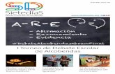 Portal de Prensa: Ayuntamiento de Alcobendas - SietedíaScomunicacion.alcobendas.org/sites/default/files/publicacion/7 dias n... · de silencio el viernes 3 de marzo en la puerta