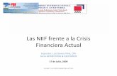 Las NIIF frente a la Crisis Financiera Actual · II. Mostrar las ventajas de establecer las NIIFs como un estandar de informacion de propositos generales para la elaboracion de estados
