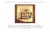 Salvador Dalí (1904) SALVADOR DALÍminigranada.com/wp-content/uploads/2014/10/dali_cas.pdf · fotografías de Anna Maria y de Salador en el primer estudio del artista en la terraza