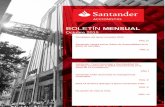 Entorno Económico - Banco Santander · • El Banco Central ha de publicado el Imacec de septiembre que fue de 2,6% a/a y 2,5% a/a en términos desestacionalizados. Dicha cifra está