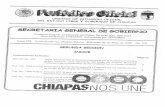 MACTUMATZA DECRETO 2015 - SEMAHN Chiapas · Decreto que salvaguarde de manera integral, el área denominada "Cerro Mactumactzá", con el fin de ... 9309'39.052 16038 '48.532 y los