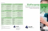 Presentaciones BioParaprep - Diagnósticosdiagnosticos.leti.com/bioparaprep_671.pdf · Concentrador de parásitos en heces Este kit permite realizar una concentración eficaz de los