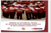 Presentaciónyomecuido.com.pe/web/Manual_Gestion_Riesgos_UNESCO_2010.pdf · el proceso de enseñanza aprendizaje, es necesario preparar y formar también a las comunidades educativas