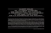 EL «LLIBRE CORTÈS DE LECTURA» EN CATALÀ: A PROPÒSIT DEL ... · DE LECTURA» EN CATALÀ: A PROPÒSIT DEL MANUSCRIT F-129 DEL COL·LEGI DE LA SAPIÈNCIA DE PALMA* El manuscrit