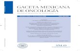 Gaceta Mexicana de OncologíaGamo Vol. 7 Núm. 1, Ene-Feb 2008 GACETA MEXICANA DE ONCOLOGíA (GAMO) Publicación oficial de la Sociedad Mexicana de Oncología Enero - Febrero 2008,