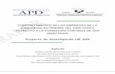 Proyecto de Investigación UE A29 - UPV/EHU · d.8.2.2.1.-Propuestas de actuación: Agentes públicos y asociaciones empresariales 94 d.8.2.2.2.- ... actitudes y competencias que