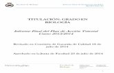 TITULACIÓN: GRADO EN BIOLOGÍA Informe Final del Plan de ...bioloxia.uvigo.es/docs/alumnado/pat/informe_final_PAT_2013-14.pdf · volvidos durante o curso 201314 no PAT do Grao en