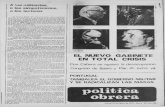 política obrera - Marxists Internet Archive · Nuestra confianza se funda en que PO es el único periódico que ayuda a encaminar la movilización obrera hacia la construc ción