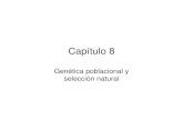Capítulo 8 - Recinto Universitario de Mayagüezacademic.uprm.edu/~jchinea/cursos/ecologia/Capitulo8.pdf · entre selección artificial y selección natural • En las islas Galápagos: