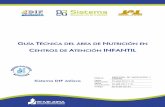 CENTROS DE ATENCIÓN INFANTIL - Jalisco · 2015-09-15 · Guía Técnica de Nutrición en Centros de Atención Infantil c. Procedimiento para la preparación de los menús en el CAI