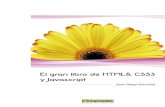 El gran libro de HTML5, CSS3 y Javascript (Spanish Edition) · 2016-02-19 · Manejadores de eventos en línea Manejadores de eventos como propiedades El método addEventListener()