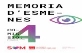 MEMORIA D’ESME- NES · 2019-12-10 · D’ESME-NES BARCELONA 13—15 DESEMBRE 2019 14è CONGRÉS PARTIT DELS SOCIALISTES DE CATALUNYA (PSC-PSOE) PSC 14 Congrés DMEMÒRIA D’ESMENES: