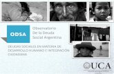 Observatorio De la Deuda Social Argentinawadmin.uca.edu.ar/public/ckeditor/Observatorio Deuda Social... · Carencias en derechos sociales y económicos En porcentaje de hogares y