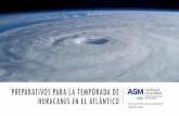Preparativos durante la temporada activa en el Atlántico · 2018-09-19 · SEPTIEMBRE A NOVIEMBRE Aunque la temporada de huracanes inicia el 1ro junio y se extiende hasta el 30 de