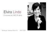 Elvira Lindo - avempace.comLindo-162-Ve… · OBRAS Elvira Lindo ha escrito tanto novelas para adultos, novelas de género infantil, teatro, guiones para películas y artículos periodísticos.