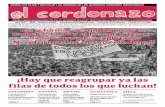 ¡Hay que reagrupar ya las as de todos los que luchan!flti-ci.org/chile/2017/junio/cordonazo_16_final.pdf · Los maestros colombianos protagonizaron una huelga de 37 días SOMOS LOS