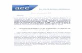 1. LAS INSCRIPCIONES A LAS JORNADAS TÉCNICAS DE AEE A ... · La Junta Directiva de AEE se reunirá en Zaragoza / 3. Escasa participación en la ... que AEE organiza en Zaragoza del