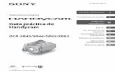 Grabación/ Guía práctica de reproducción Handycamdocs.sony.com/release/DCRSR45_handbook_ES.pdf · Si lo hace, podría dañar la unidad de disco duro de la videocámara. Nota sobre
