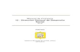 Manual de Procesos 12 - Dirección General de Desarrollo Socialtonala.gob.mx/.../2018/06/12-MANUAL-DE-PROCESOS-DESARROLLO … · Dirección General de Desarrollo Social 10 12-DGDS-01