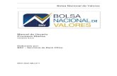 Manual de Usuario Procesos Diarios - bolsacr.com...Procesos Diarios BNV-SGC-MU-011 Versión 8.0.0 Página 6 Documento Confidencial Fecha Actualización 17/01/2017 Confidencial Bolsa