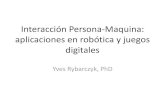 Interacción Persona-Maquina: aplicaciones en robótica y ... · InTech (Rybarczyk et al., 2012) Esquema corporal: punto de vista psicomotor (Piaget, 1936) Esquema corporal: punto