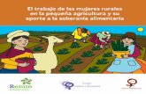 El trabajo de las mujeres rurales en la pequeña agricultura y su · PDF file 2018-08-03 · El trabajo de las mujeres rurales en la pequeña agricultura y su aporte a la soberanía