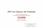 PET en Cáncer de pulmónsmnimvm.es/files/1.3 CA.PULMON. A. MARTINEZ.pdf · 2015-04-18 · Epidemiología de CP • El Cáncer de pulmón es la causa mas frecuente de muerte relacionada
