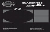 ISSN 0121-4772 Facultad de Ciencias Económicas Escuela de ... · Studies ersidad Nacional de Colombia Cuadernos de Economía Vol. 36 No. 72 - 2017 Corrección de estilo, traducción,