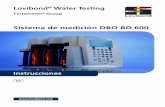 Sistema de medición DBO BD 600 - Lovibond Tintometer · BD 600ES2a 04/2020 3 Indicaciones de seguridad Tenga en cuenta las indicaciones de seguridad que se mencionan a continuación