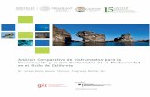 Análisis Comparativo de Instrumentos para la …Programa de Conservación y Uso Sustentable de la Biodiversidad Marino-Costera ...