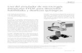 Uso del simulador de microcirugía Intraocular EYESI para ...completo y efectivo para el desarrollo de habilidades y destrezas quirúrgicas en oftalmología.1 Consta de una mesa motorizada