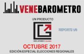 VB SEP 2017 ELECTORAL - Edgard Gutierrezedgutierrez.com/.../VENEBAROMETRO-Octubre-2017-13.pdf · TRABAJO DE CAMPO Del 01 al 20 de Septiembre de 2017 PROVEEDOR DEL TRABAJO DE CAMPO