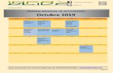 AGENDA MENSUAL DE ACTIVIDADES Octubre 2019 de...RESUMEN DE PRENSA Paseo de la Estación 30, 8ª planta 23003 Jaén Tel: 670292166/953244091 infaoliva@infaoliva.com Página 6 Ruta para