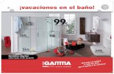 ¡vacaciones en el baño! - CANTALEJO Materiales de construcción … · 2013-06-04 · 1 Conjunto Easy de TATTOM, mueble de 80x45cm suspendido, color roble gris, lavabo de porcelana