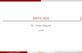 MATE 3031 - Recinto Universitario de Mayagüezacademic.uprm.edu/~pvasquez/mate3031/clases1516I/2.7.pdftangente y la velocidad de un objeto usando límites. Considere una curva C con