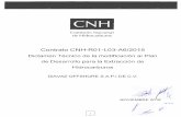 Contrato CN H-RO 1-L03-A6/2015 · Estado y municipio Ostuacán, Chiapas Área del Contrato 57.991 km2 Fecha de emisión/ firma 10 de mayo 2016 ... limitado al oeste por el sistema