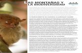 LAS MONTAÑAS Y LA BIODIVERSIDADforis.fao.org/static/pdf/imd/factsheets/es/Biodiv_fs_ES_HIGHRES.pdf · La biodiversidad de las montañas: un patrimonio mundial Los entornos montañosos