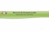 Manual de Organización DE...3 Introducción.- El Manual de Organización tiene como objetivo presentar en forma integral la estructura orgánica del Instituto del Deporte Municipal,