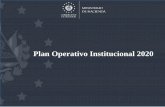 Plan Operativo Anual...3 I. Introducción El Plan Operativo Anual Institucional del Ministerio de Hacienda es un esfuerzo consolidado de las 16 Dependencias que lo conforman, entre