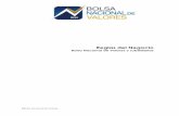 Reglas del Negocio - bolsacr.com · 2020-01-01 · ©Bolsa Nacional de Valores Reglas del Negocio Bolsa Nacional de Valores y subsidiarias