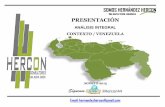 SOMOS HERNÁNDEZ HERCON PRESENTACIÓNamericanuestra.com/wp-content/uploads/2015/09/Encuesta-Hercon … · Barinas /Análisis integral Hercon/ Contexto AN Contexto6D/ Intención de