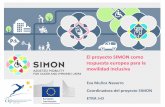 El proyecto SIMON como respuesta europea para la movilidad …simon-project.eu/wp-content/uploads/2017/04/02_Jornada... · 2018-09-13 · Jornada sobre de presentación de resultados
