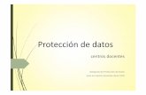 PRESENTACIÓN Protección de datos 2019 · Delegado de protección de datos Actividad de tratamiento Legitimación del tratamiento Fines del tratamiento Categorías de datos personales