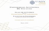UNIVERSIDAD AUTÓNOMA DE YUCATÁN · establecidos por la Facultad y la misma Universidad Autónoma de Yucatán. La Federación Mexicana de Asociaciones de Facultades y Escuelas de